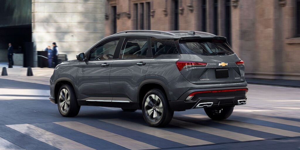 Spoiler trasero, barras de techo y faros de niebla traseros para tu camioneta SUV familiar, Chevrolet Captiva 2024