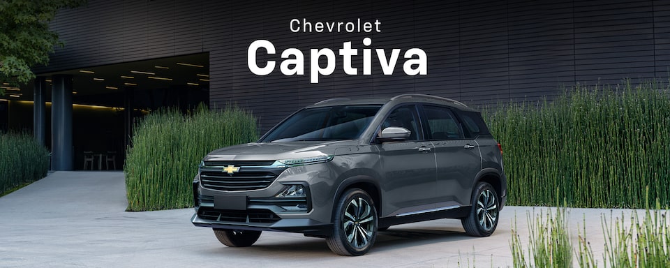 Chevrolet Captiva 2024, mejor camioneta SUV familiar con faros de halógeno, barras de techo y rines en aluminio de 18 pulgadas