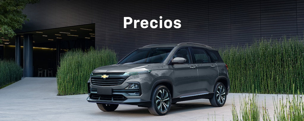 Chevrolet Captiva 2024, mejor camioneta SUV familiar con faros de halógeno, barras de techo y rines en aluminio de 18 pulgadas