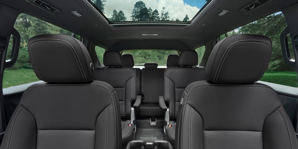 Disfruta el confort interior de tu Nueva Chevrolet Traverse 2024, camioneta familiar 8 pasajeros