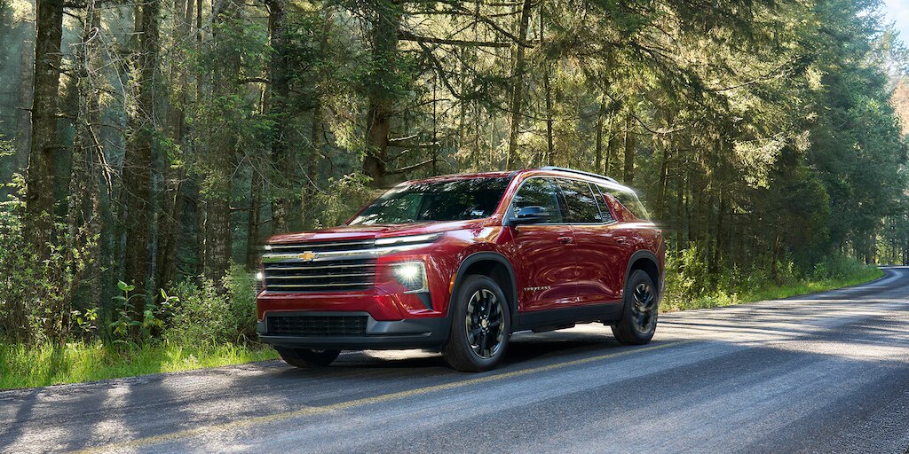 Nueva Chevrolet Traverse 2024, con motor Turbo 2.5L, 328HP, 326 lb-pie torque y TA 8 velocidades, camioneta familiar